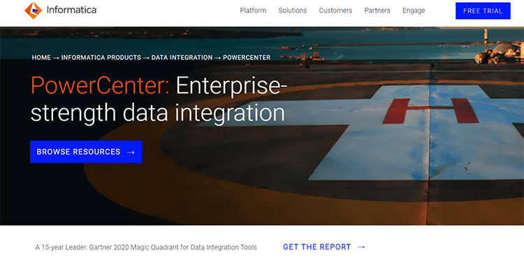 Informatica PowerCenter Homepage