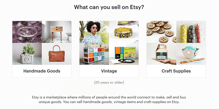 what can you sell on Etsy