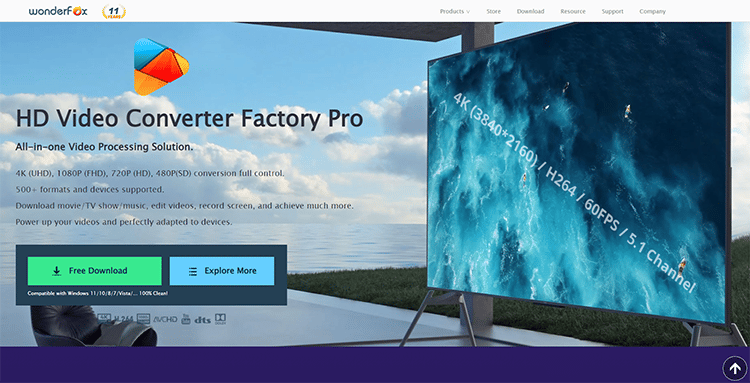 Wonderfox HD Video Converter Factory