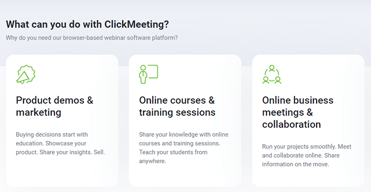 additional things you can do with ClickMeeting